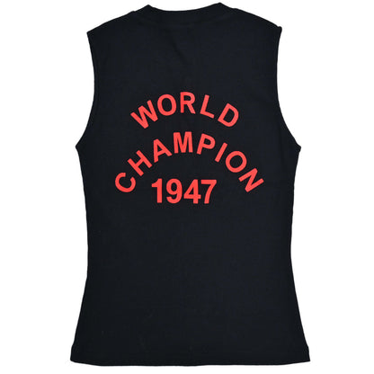 Christian Dior 2003 Sleeveless Logo Tank Top Black #38