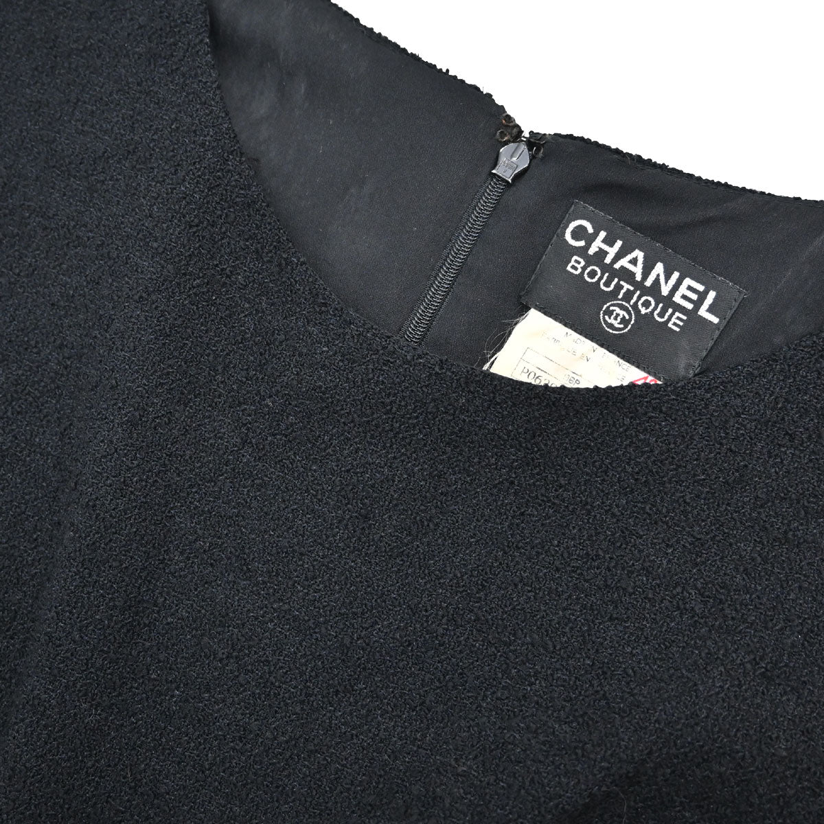 Chanel 1996 CC Logo Button Sleeveless Dress #40