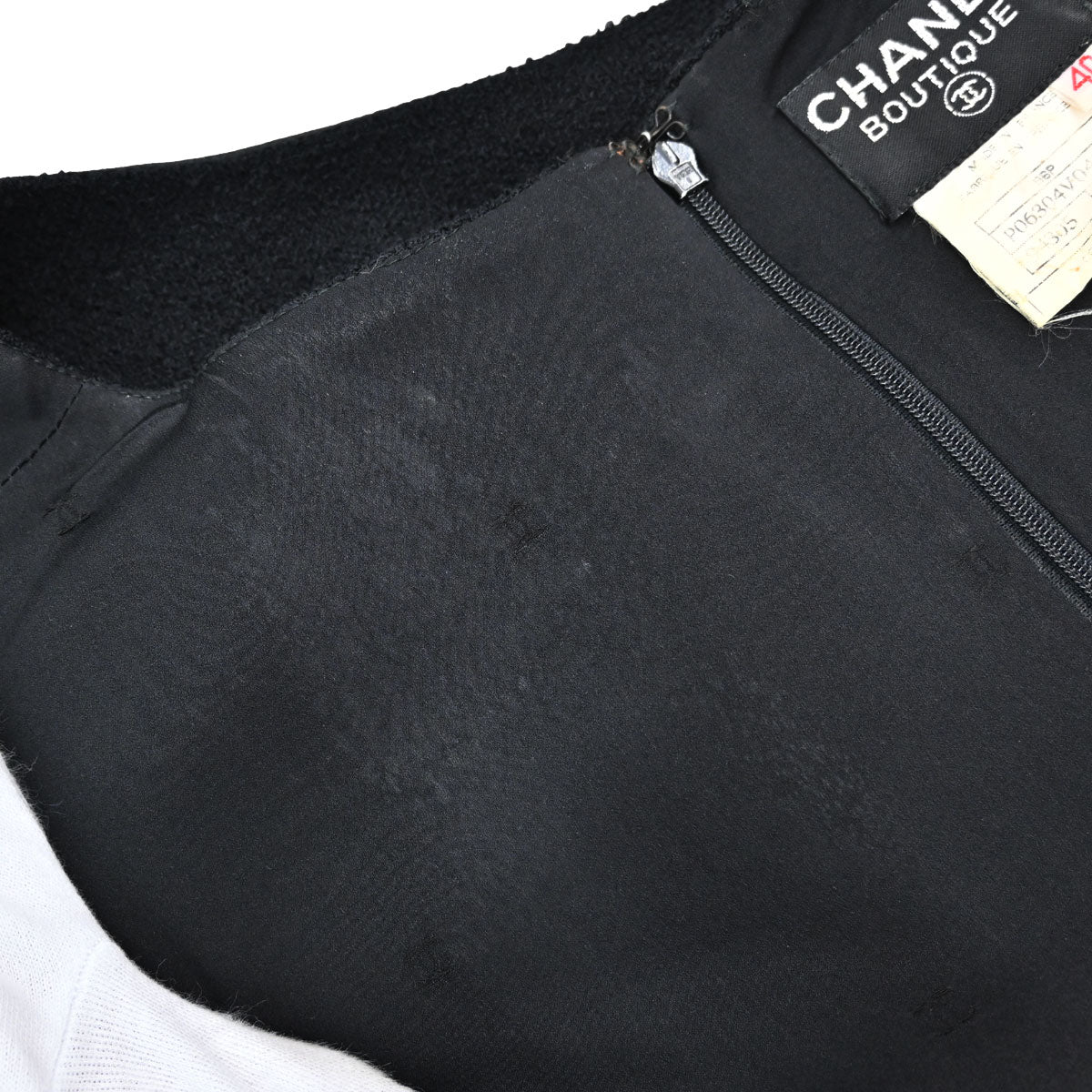 Chanel 1996 CC Logo Button Sleeveless Dress #40