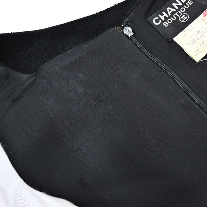 Chanel 1996 CC Logo Button Sleeveless Dress #40