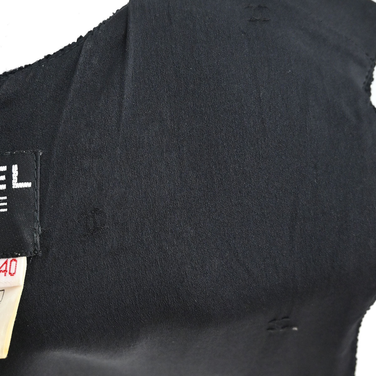 Chanel 1996 CC Logo Button Sleeveless Dress #40