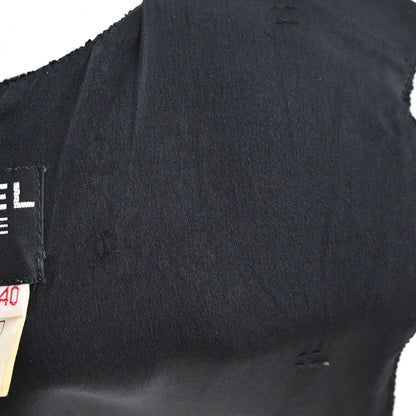 Chanel 1996 CC Logo Button Sleeveless Dress #40