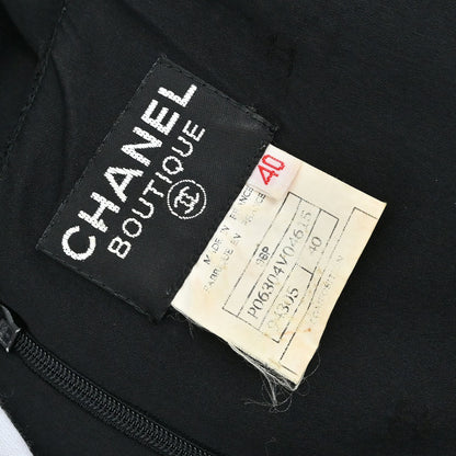 Chanel 1996 CC Logo Button Sleeveless Dress #40