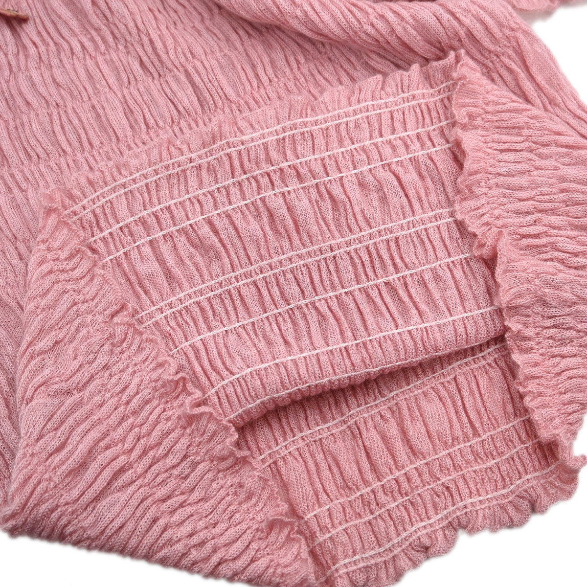 Christian Dior 2003 Short Sleeve Gathered Top Pink #36
