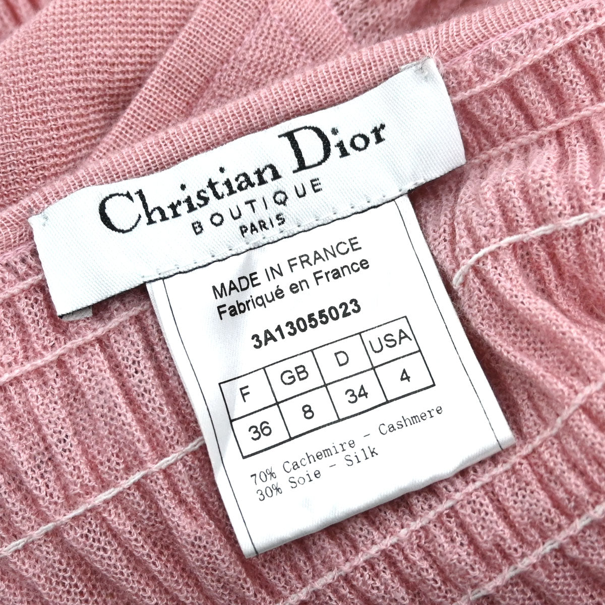 Christian Dior 2003 Short Sleeve Gathered Top Pink #36