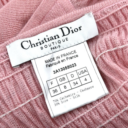 Christian Dior 2003 Short Sleeve Gathered Top Pink #36