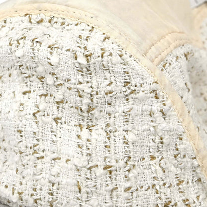 Chanel 2001 Tweed Jacket White #38
