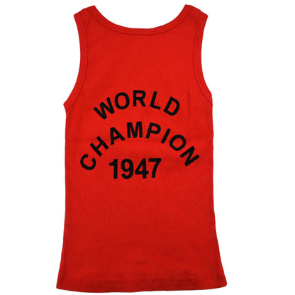 Christian Dior 2003 Logo Tank Top Red #36