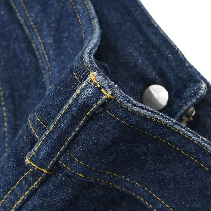Chanel Short Pants Denim Navy #38