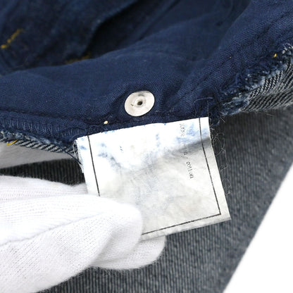 Chanel Short Pants Denim Navy #38