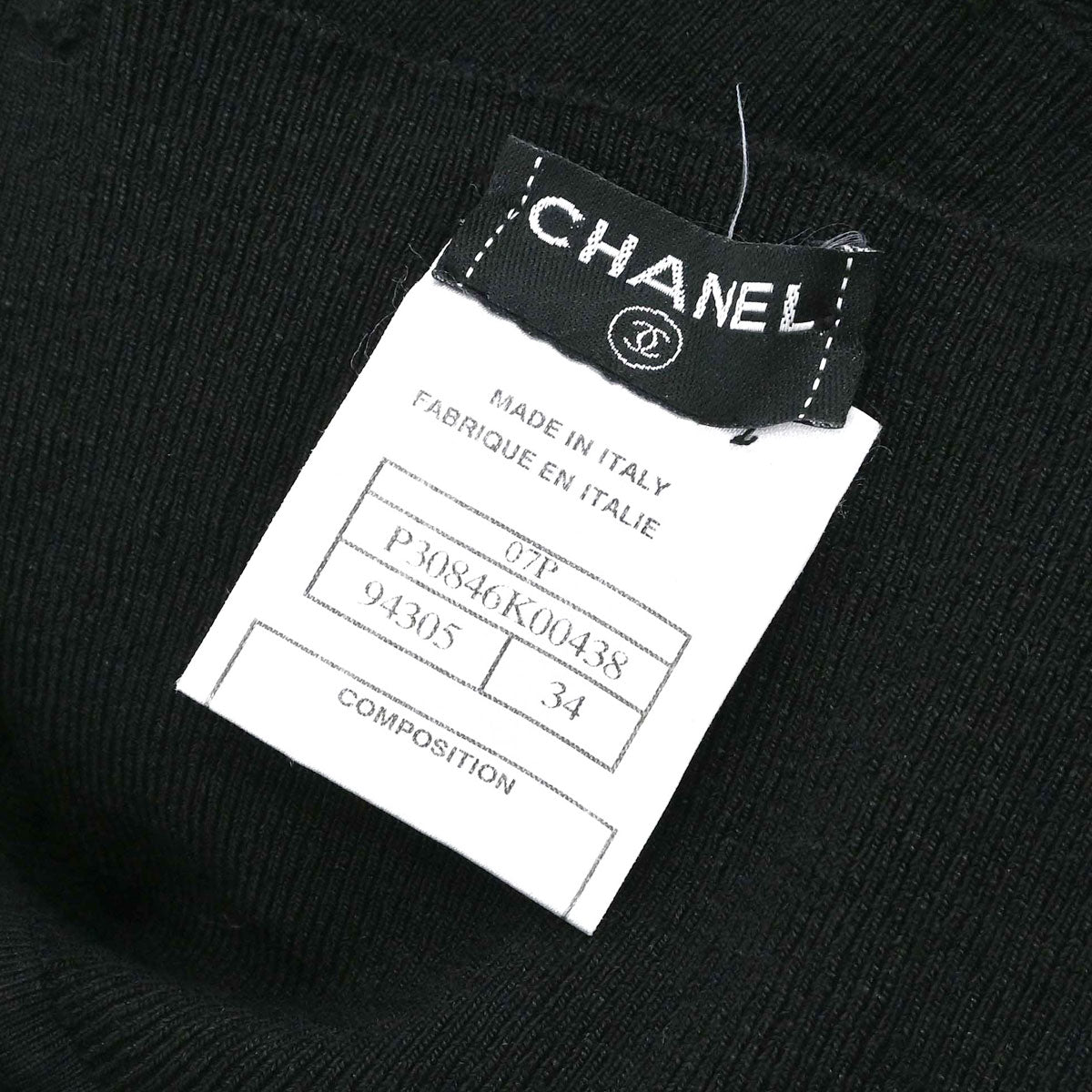 Chanel 2007 Camisole Dress Black #34