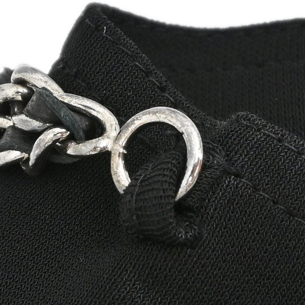Chanel 1997 Long Pants Chain Black #38
