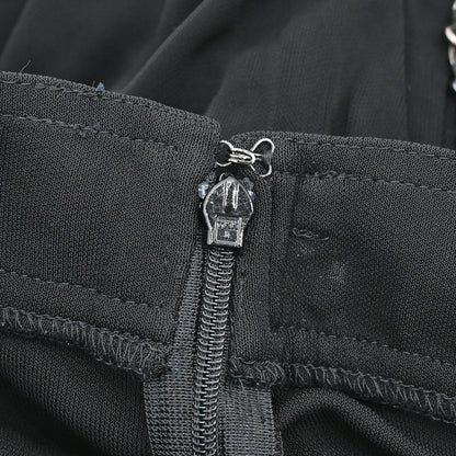 Chanel 1997 Long Pants Chain Black #38