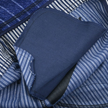 Chanel 2008 Long Pants Striped Navy #34