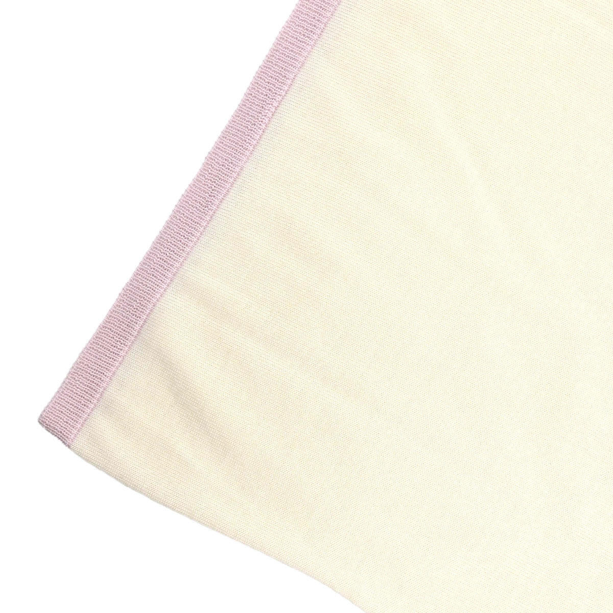 Chanel 2004 Short Sleeve Knit Top Ivory #38