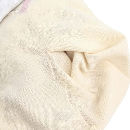 Chanel 2004 Short Sleeve Knit Top Ivory #38