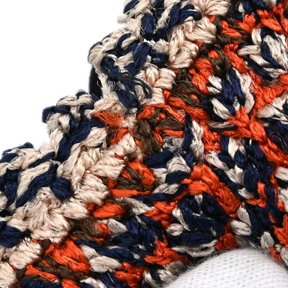 Chanel 2011 Tweed Tank Top Orange Navy #34