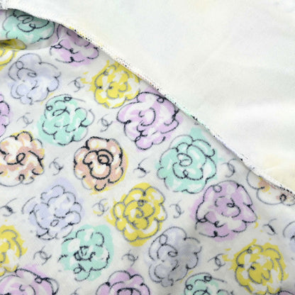 Chanel 2000 Swimwear Swimsuit Floral White #38