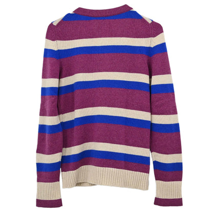 Chanel 2007 Cardigan Striped Purple #34