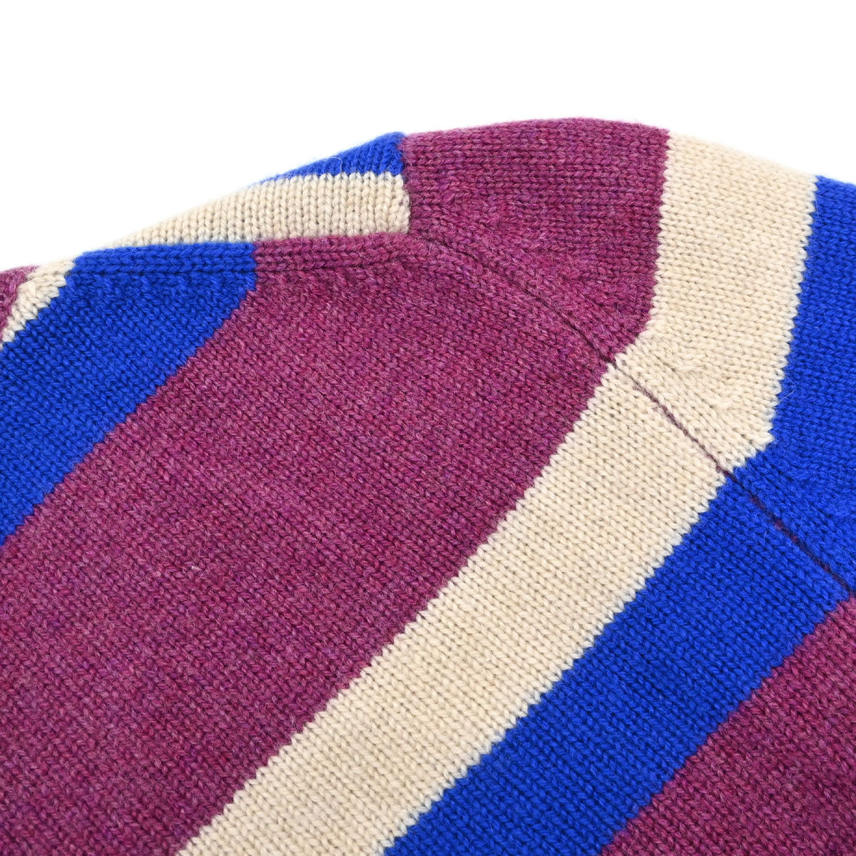 Chanel 2007 Cardigan Striped Purple #34
