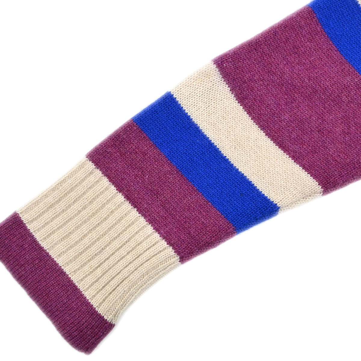 Chanel 2007 Cardigan Striped Purple #34