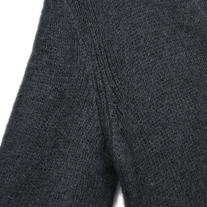Chanel 1998 Long Knit Mohair Cardigan Black #38