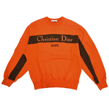 Christian Dior 2004 Sports Pullover Top Orange #M