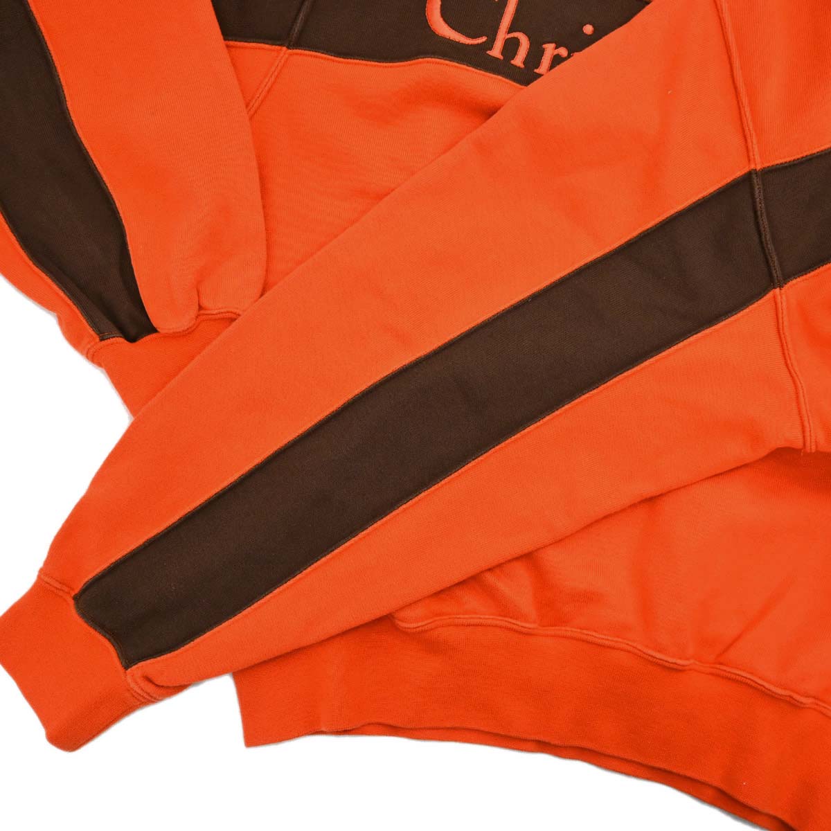 Christian Dior 2004 Sports Pullover Top Orange #M
