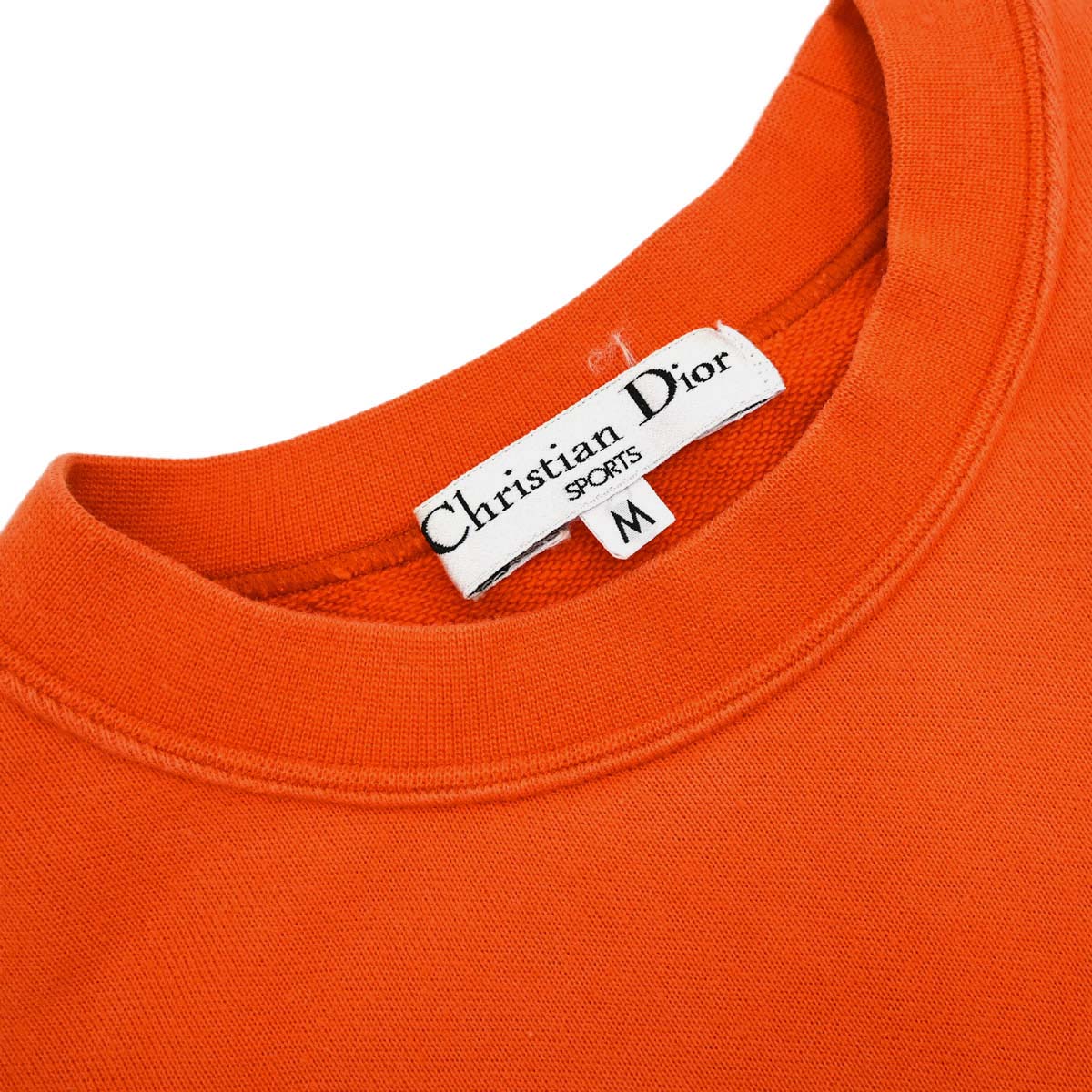 Christian Dior 2004 Sports Pullover Top Orange #M