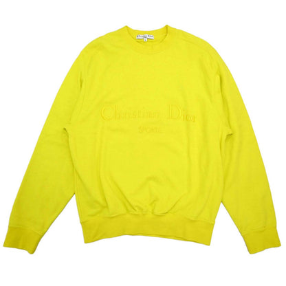 Christian Dior 2004 Sports Pullover Top Yellow #L
