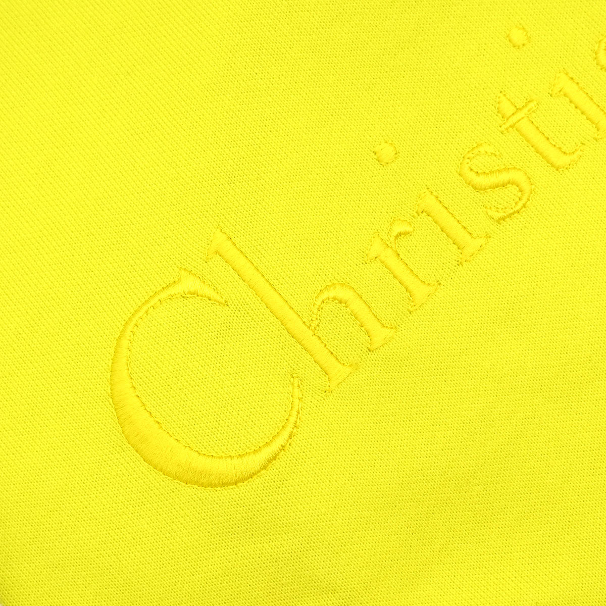 Christian Dior 2004 Sports Pullover Top Yellow #L