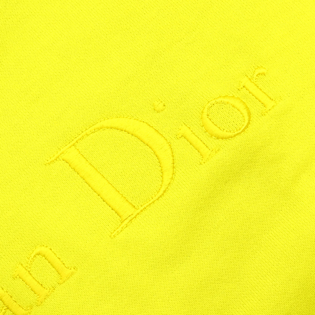 Christian Dior 2004 Sports Pullover Top Yellow #L