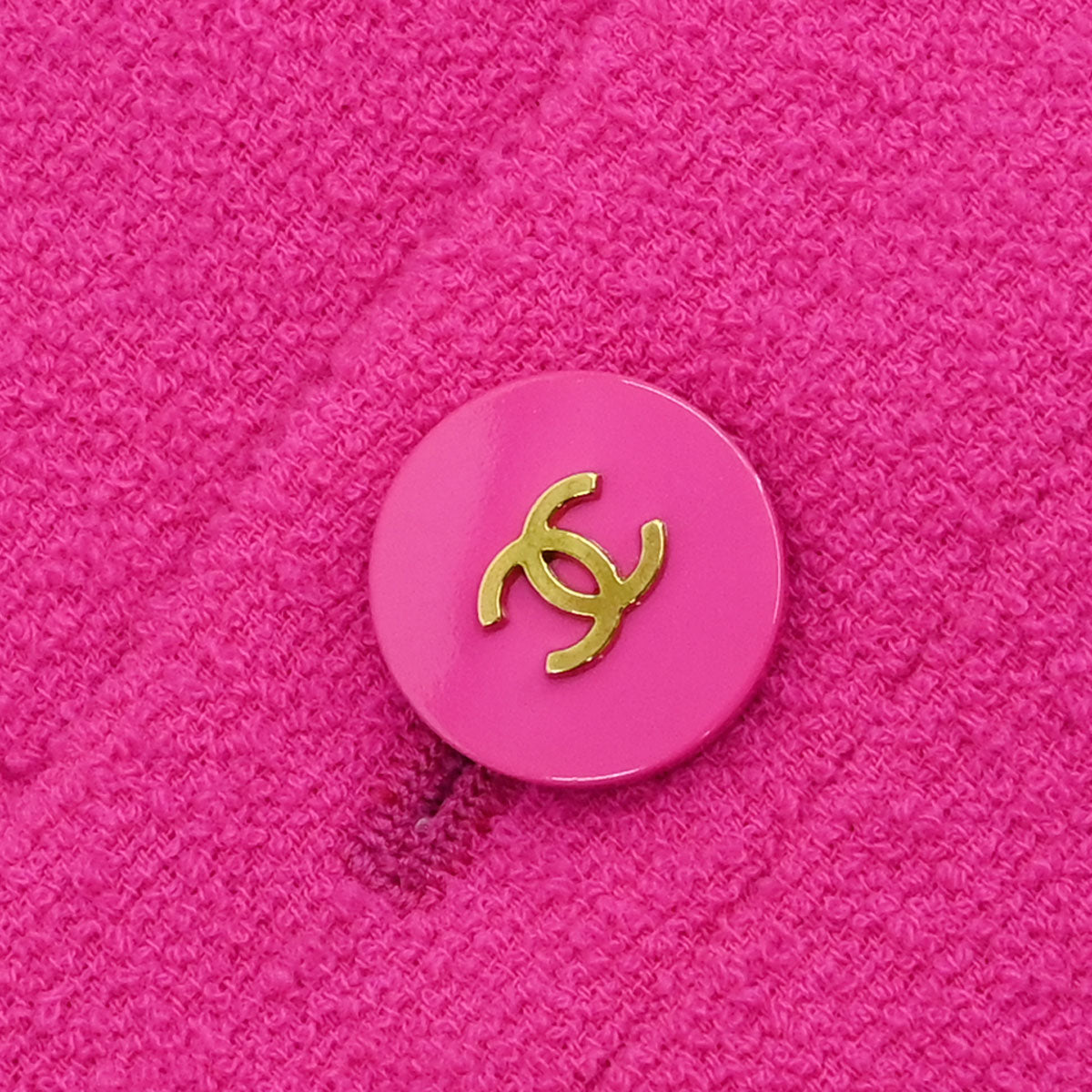 Chanel 1995 Single Breasted Tweed Jacket Pink 95P #40