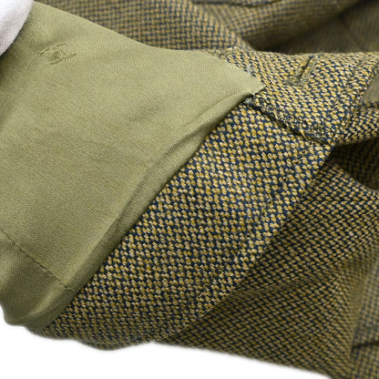 Chanel 1996 Tweed Jacket Khaki #38