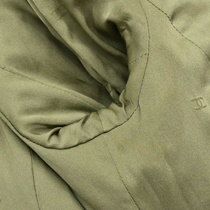 Chanel 1996 Tweed Jacket Khaki #38