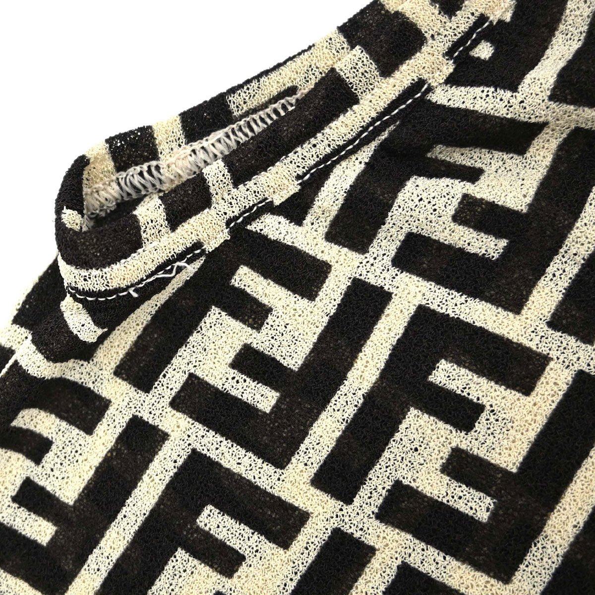 Fendi Camisole Zucca Black Ivory #40