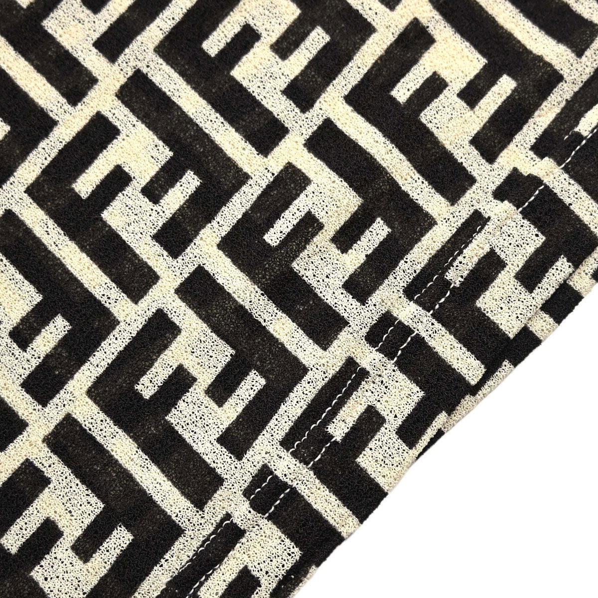 Fendi Camisole Zucca Black Ivory #40
