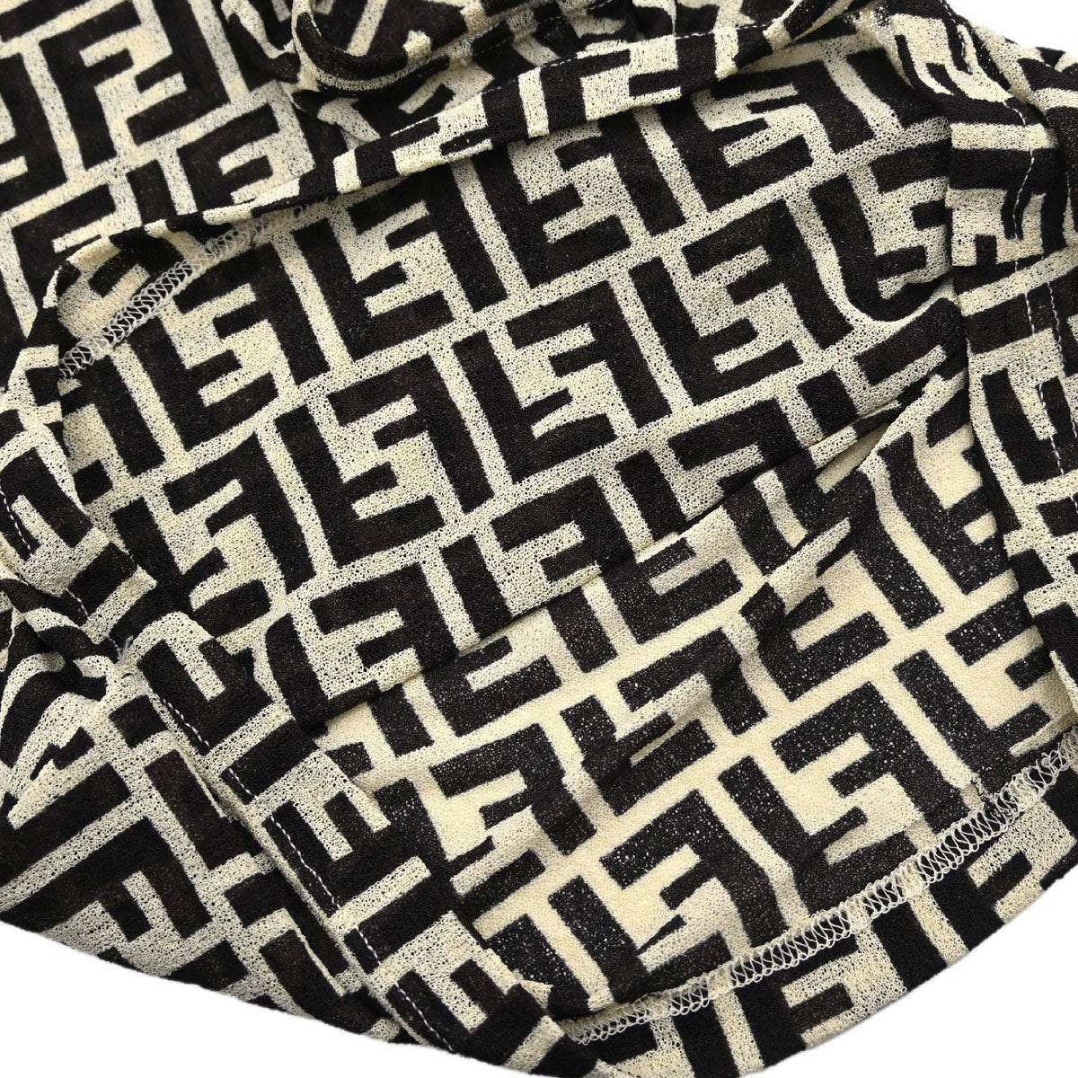 Fendi Camisole Zucca Black Ivory #40