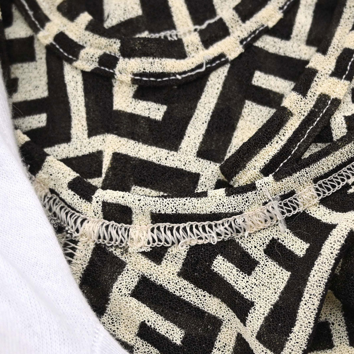 Fendi Camisole Zucca Black Ivory #40