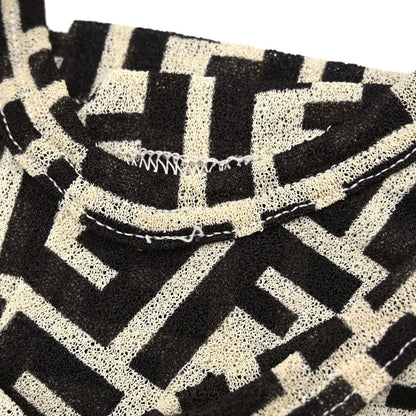 Fendi Camisole Zucca Black Ivory #40