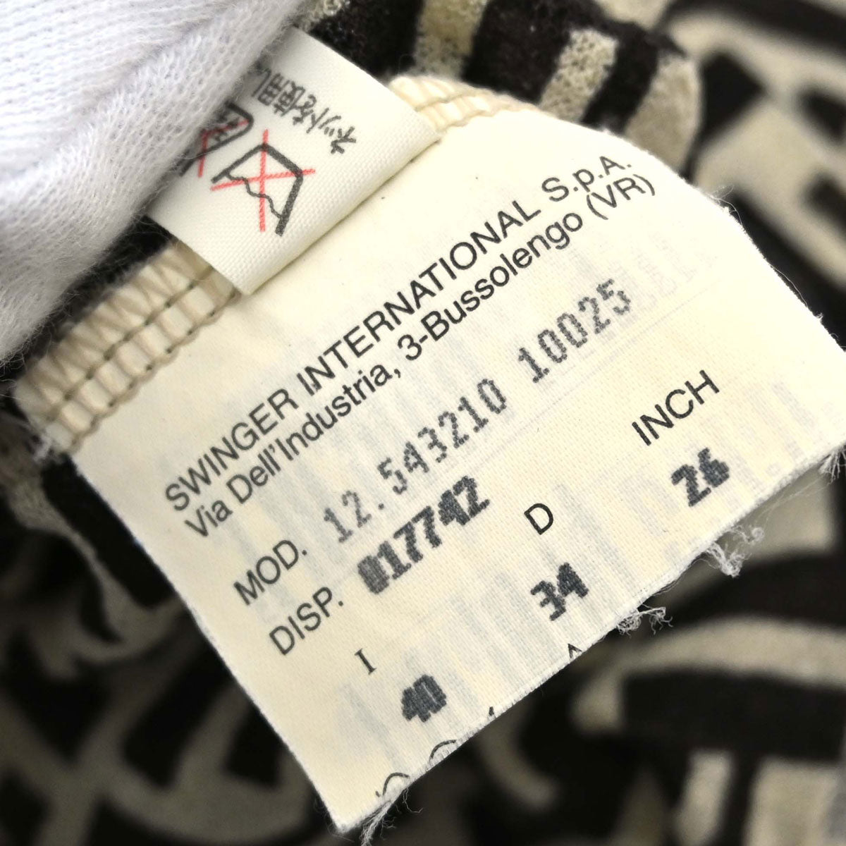 Fendi Camisole Zucca Black Ivory #40