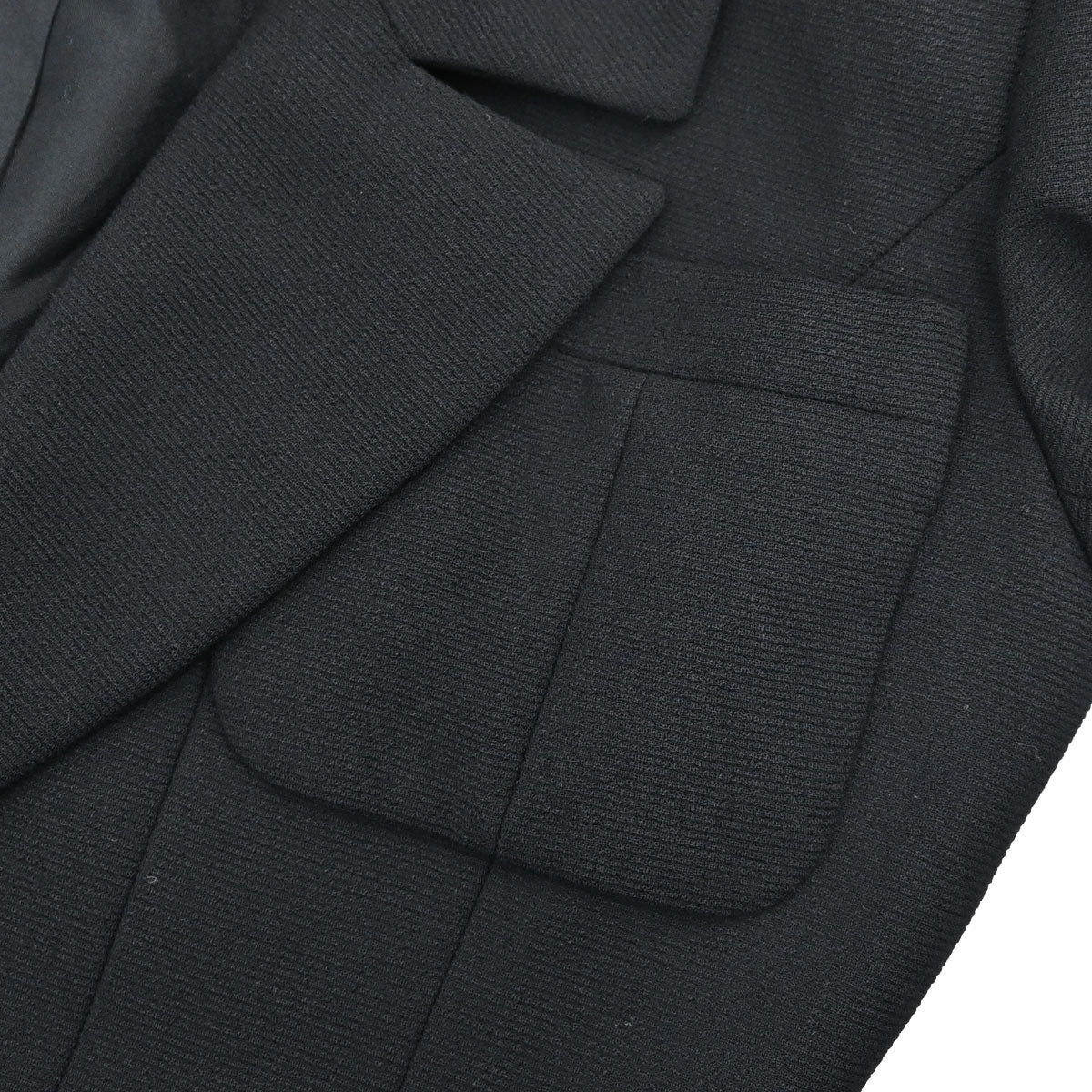Chanel 1995 Single Breasted Jacket Black #38