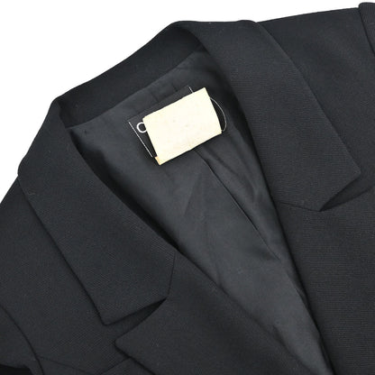 Chanel 1995 Single Breasted Jacket Black #38