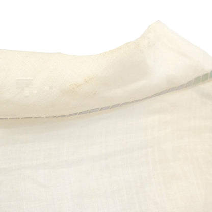 Chanel 1999 Sheer Blouse Shirt Ivory #38