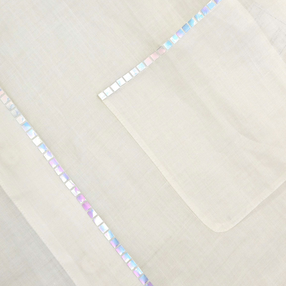 Chanel 1999 Sheer Blouse Shirt Ivory #38