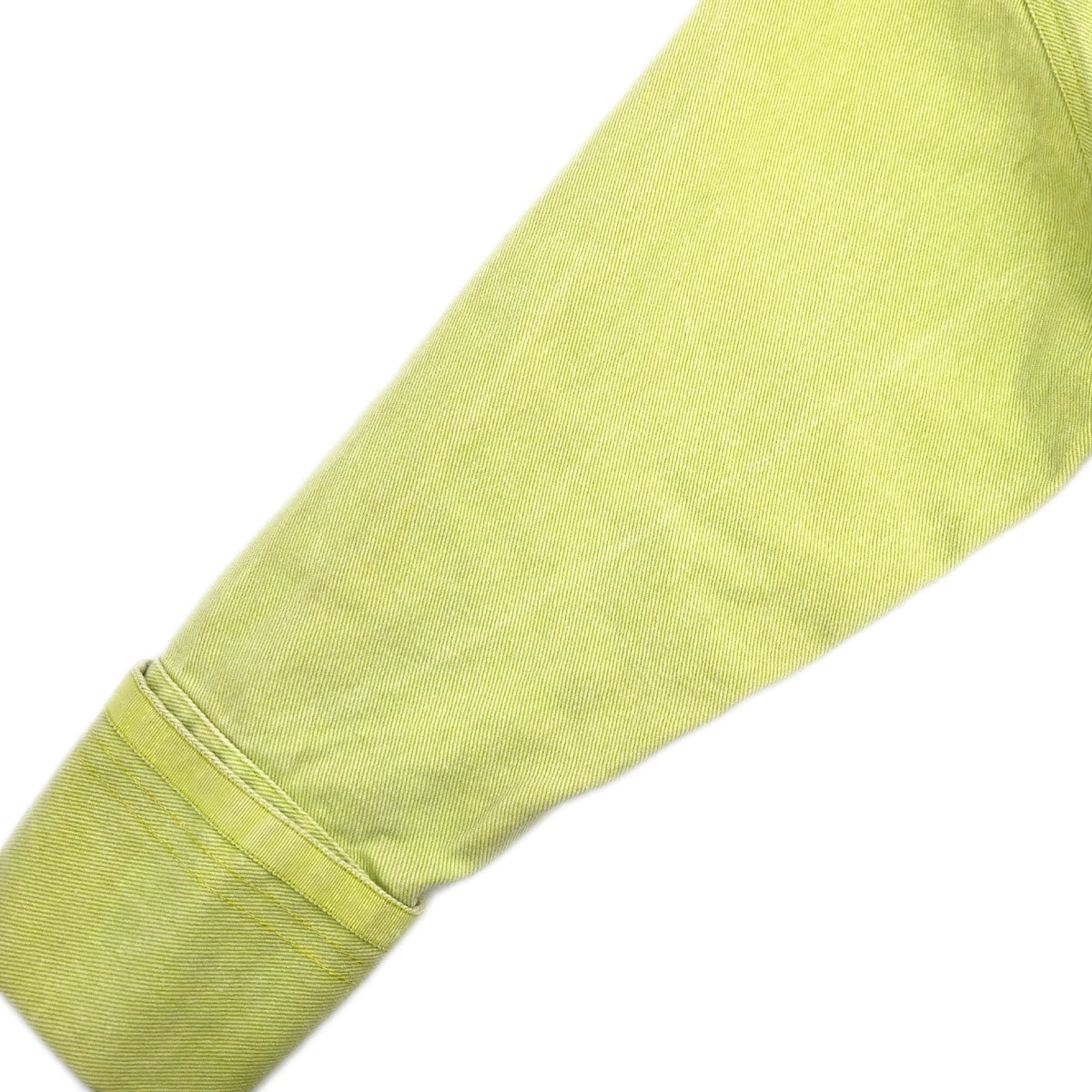 Chanel Single Breasted Jacket Denim Light Green