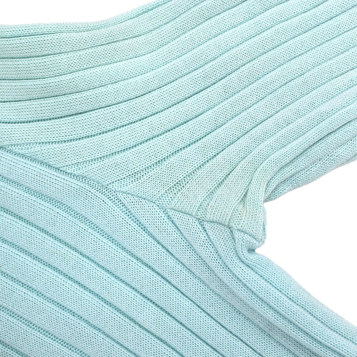 Chanel 1997 Ribbed Cotton Cardigan #44