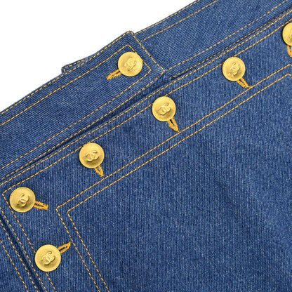 Chanel 1994 Denim Skirt Blue #36