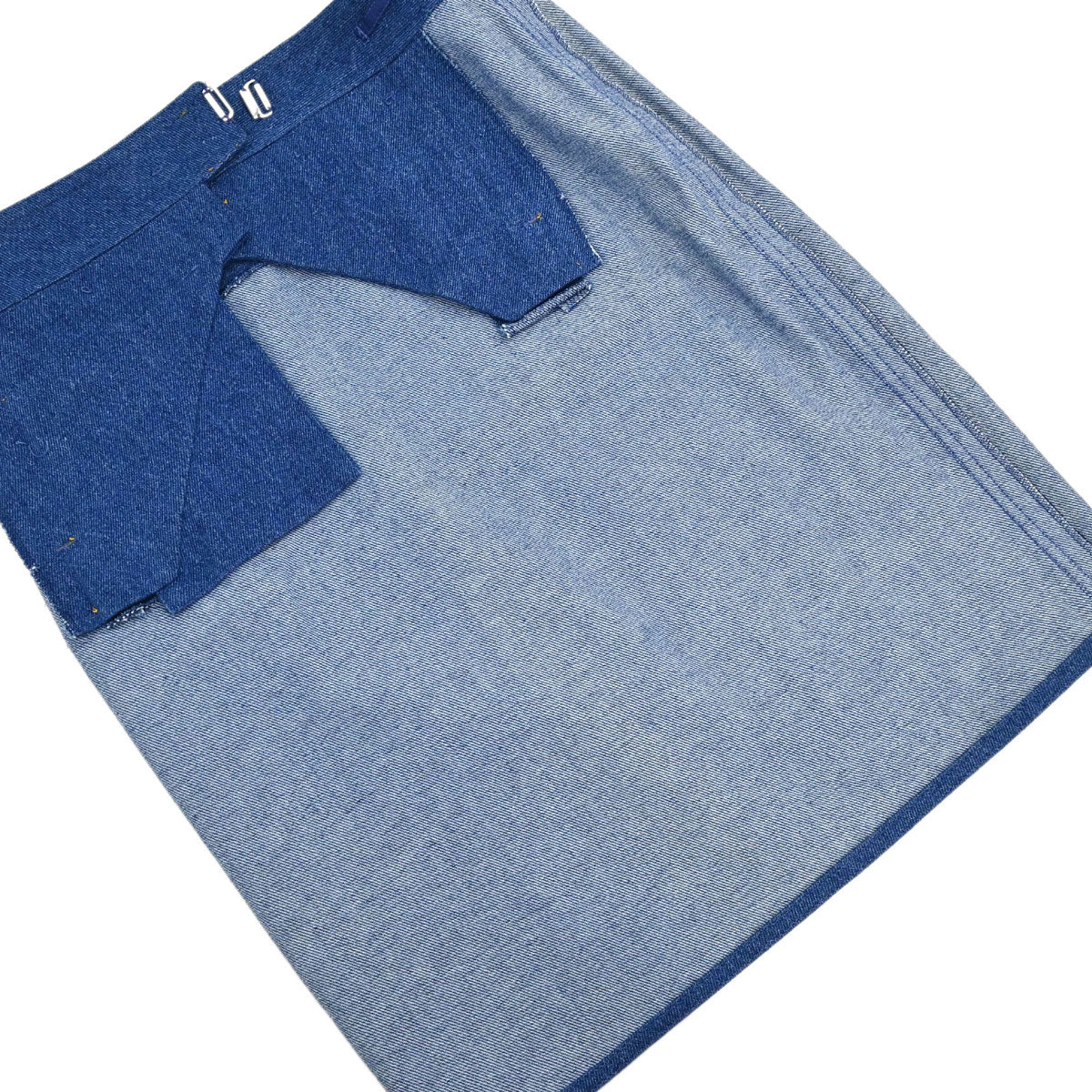 Chanel 1994 Denim Skirt Blue #36