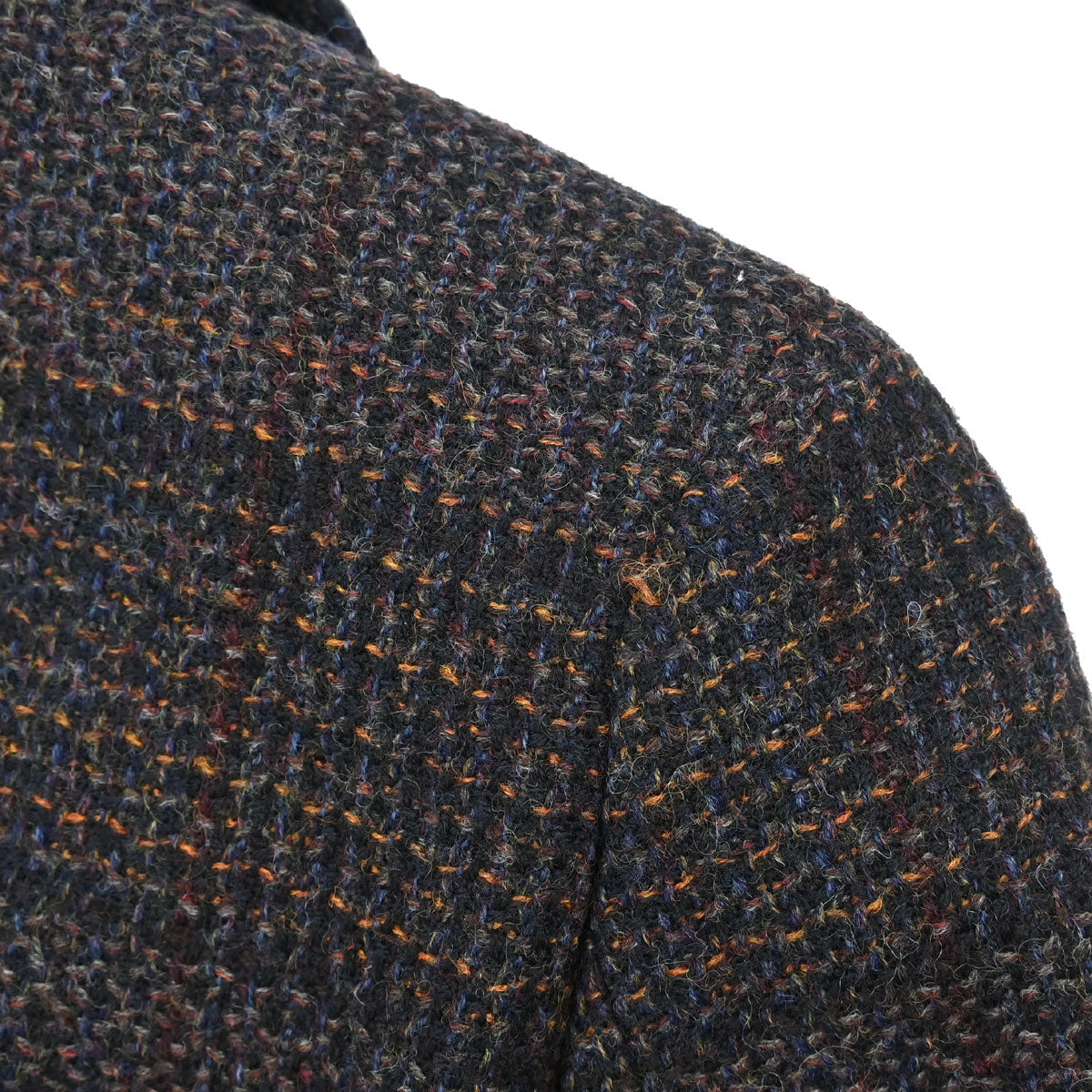 Chanel 2002 Single Breasted Tweed Jacket Black #38